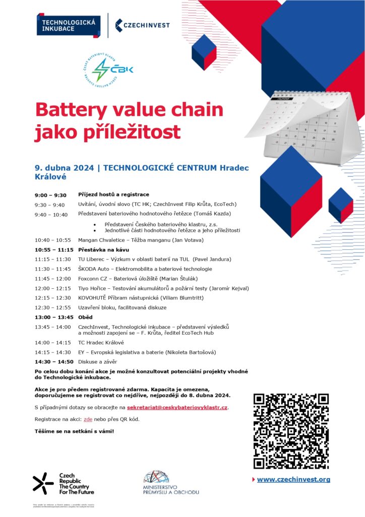 Pozvanka Seminar Battery Value Chain Hradec Kralove 9.4.2024 page 0001